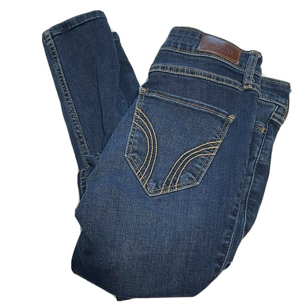 Hollister-co Women's Navy Jeans